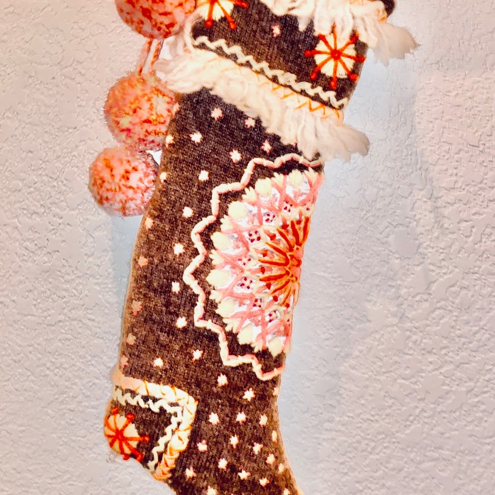 Free People Christmas Stocking